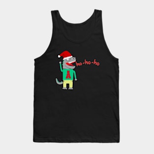 Christmas dino ho ho ho Tank Top